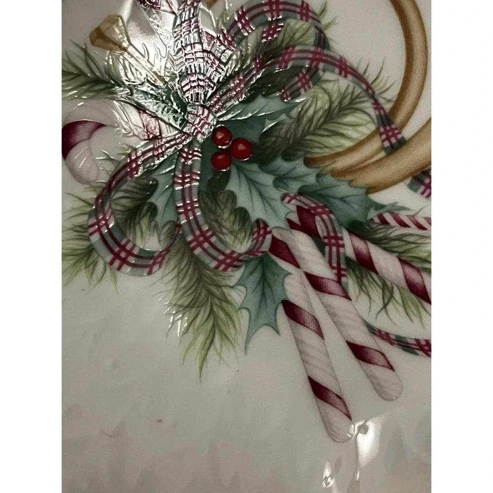 Mikasa Noel Jubilation Bone China Heart Trinket Dish B2101 Japan